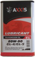 Photos - Gear Oil Axxis 80W-90 GL-4/GL-5 4 L