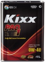 Photos - Engine Oil Kixx PAO 1 0W-40 4 L