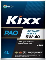 Photos - Engine Oil Kixx PAO 5W-40 4 L