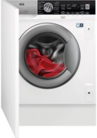 Photos - Integrated Washing Machine AEG L8WBE68SRI 