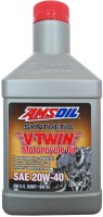 Photos - Engine Oil AMSoil V-Twin Motorcycle Oil 20W-40 1L 1 L