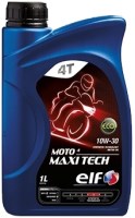 Photos - Engine Oil ELF Moto 4 Maxi Tech 10W-30 1L 1 L