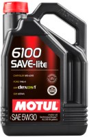 Photos - Engine Oil Motul 6100 Save-Lite 5W-30 4 L