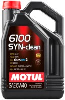 Photos - Engine Oil Motul 6100 Syn-Clean 5W-40 5 L