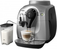 Photos - Coffee Maker Philips HD 8654 silver