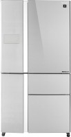 Photos - Fridge Sharp Karakuri SJ-PX830FSL silver