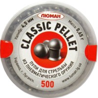 Photos - Ammunition Luman Classic Pellets 4.5 mm 0.65 g 500 pcs 