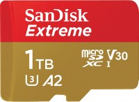 Memory Card SanDisk Extreme V30 A2 microSDXC UHS-I U3 1 TB
