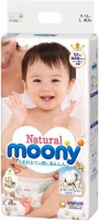Photos - Nappies Moony Natural Diapers L / 40 pcs 