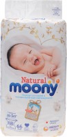 Photos - Nappies Moony Natural Diapers NB / 66 pcs 