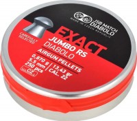 Photos - Ammunition JSB Diabolo Exact Jumbo RS 5.52 mm 0.87 g 250 pcs