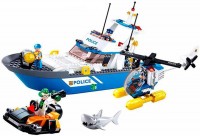 Photos - Construction Toy Sluban Police Boat M38-B0657 