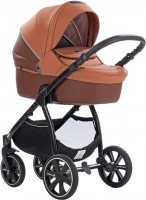 Photos - Pushchair Noordi Fjordi Melange Leather Sport 2 in 1 