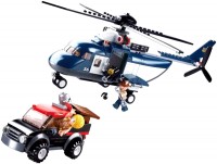 Photos - Construction Toy Sluban Big Police Helicopter M38-B0656 
