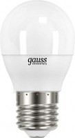 Photos - Light Bulb Gauss LED ELEMENTARY G45 8W 4100K E27 53228 