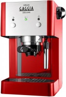 Photos - Coffee Maker Gaggia Gran DeLuxe RI 8425/22 red