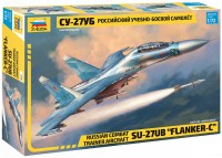 Photos - Model Building Kit Zvezda Combat Trainer Aircraft SU-27UB Flanker-C (1:72) 