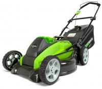 Photos - Lawn Mower Greenworks G40LM45K2-2X 2 Ah 