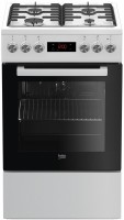 Photos - Cooker Beko FSE 52326 DWD white