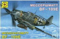 Photos - Model Building Kit Modelist Messerschmitt BF-109E (1:72) 