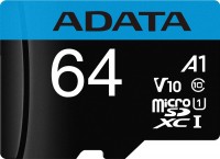 Photos - Memory Card A-Data Premier microSD UHS-I Class10 64 GB