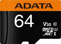 Photos - Memory Card A-Data Premier Pro microSD UHS-I U3 Class 10 V30G 64 GB