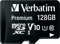 Photos - Memory Card Verbatim Premium microSD UHS-I Class 10 128 GB