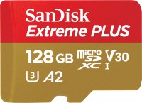 Memory Card SanDisk Extreme Plus V30 A2 microSDXC UHS-I U3 128 GB
