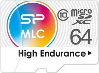 Photos - Memory Card Silicon Power High Endurance microSD 64 GB