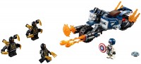 Photos - Construction Toy Lego Captain America Outriders Attack 76123 