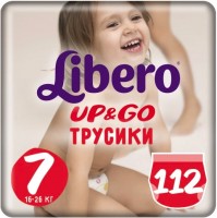 Photos - Nappies Libero Up and Go 7 / 112 pcs 