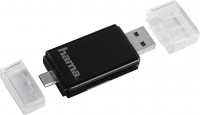 Photos - Card Reader / USB Hub Hama USB 2.0 OTG Card Reader 