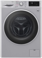 Photos - Washing Machine LG F4J6VS1L silver