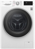 Photos - Washing Machine LG F4J6TS1W white