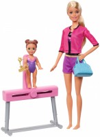 Photos - Doll Barbie Gymnastics Coach FXP39 