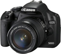 Photos - Camera Canon EOS 500D  kit 18-55 + 75-300