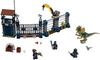 Photos - Construction Toy Lari Bela Dilophosaurus Outpost Attack 10923 