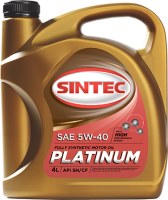 Photos - Engine Oil Sintec Platinum 5W-40 4 L