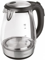 Photos - Electric Kettle Scarlett SC-EK27G60 2200 W 1.8 L  stainless steel