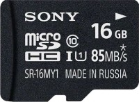 Photos - Memory Card Sony microSD MY1 16 GB
