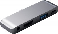 Photos - Card Reader / USB Hub Satechi Aluminum Type-C Mobile Pro Hub 