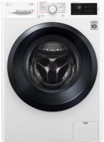 Photos - Washing Machine LG F2J5NS6W white