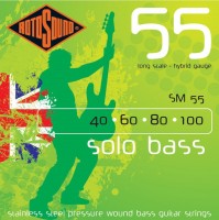 Photos - Strings Rotosound Solo Bass 55 40-100 