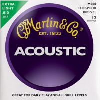 Photos - Strings Martin Traditional Acoustic Phosphor Bronze 12-String 10-47 