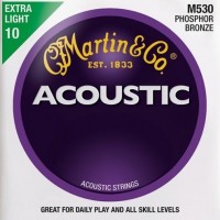 Photos - Strings Martin Traditional Acoustic Phosphor Bronze 10-47 