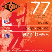 Photos - Strings Rotosound Jazz Bass 77 Medium Scale 40-90 