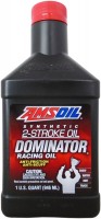 Engine Oil AMSoil Dominator 2-Stroke Racing Oil 1 L