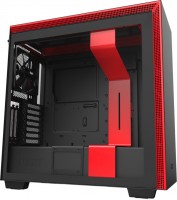 Photos - Computer Case NZXT H710i red
