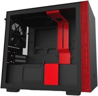 Photos - Computer Case NZXT H210 red