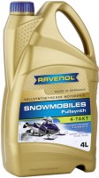 Photos - Engine Oil Ravenol Snowmobiles 4-Takt Fullsynth 4 L